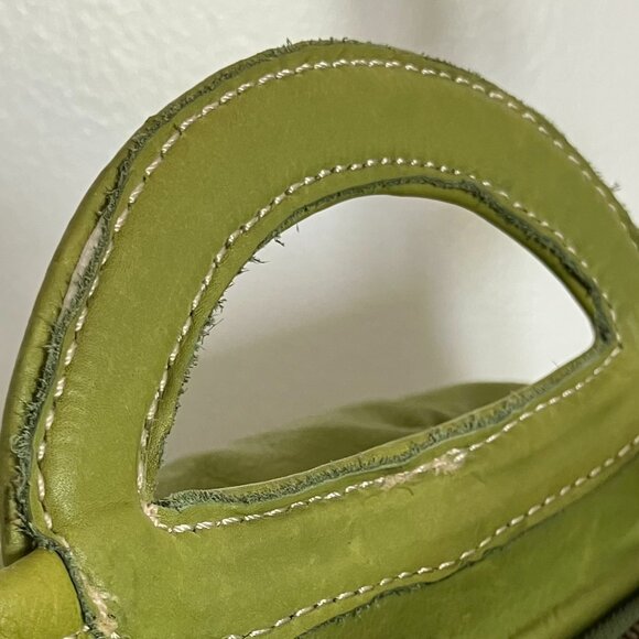 latico NJ USA Soft Leather Green Handbag - Picture 7 of 16